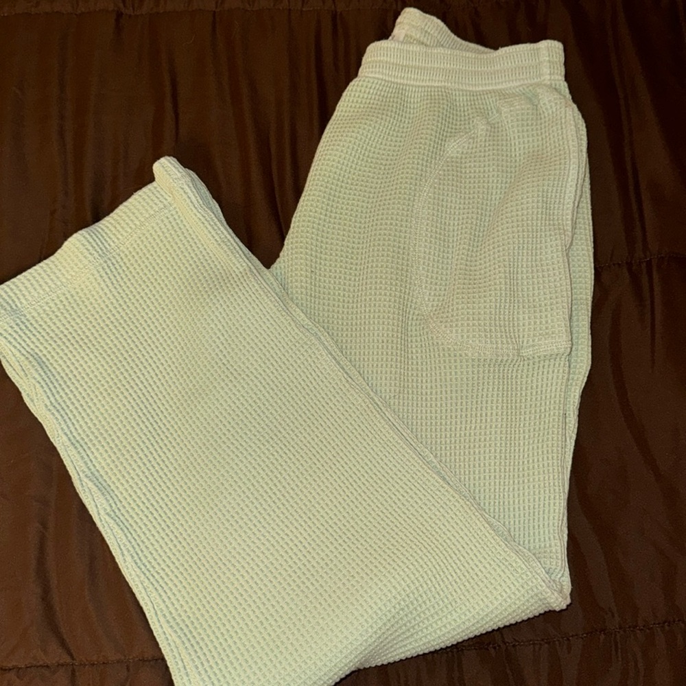 WOMENS WAFFLE KNIT SWEATS